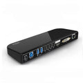4XEM¡¯s USB 3.0 Universal Docking Station with dual monitor displays