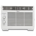 Restored Midea 5,000 BTU 115V Mechanical Window Air Conditioner, MAW05M1WWT (Refurbished)