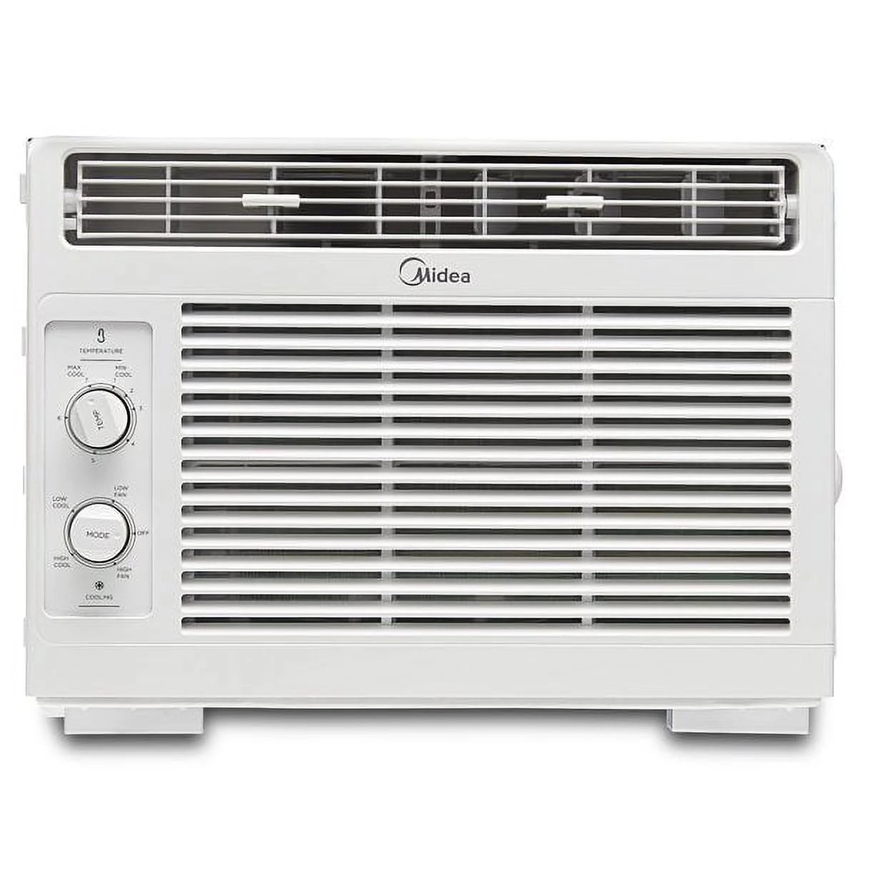 Restored Midea 5,000 BTU 115V Mechanical Window Air Conditioner, MAW05M1WWT (Refurbished)