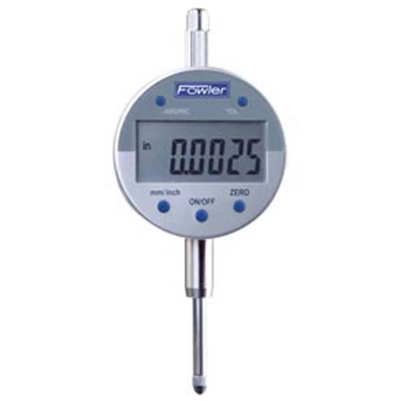 Fowler  0-1 in. & 25 mm Indi-X Blue Series Electronic Indicator with Lug Back