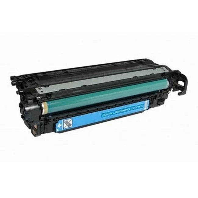 PrinterDash Compatible Replacement for Color LaserJet Enterprise 500 M551DN/M551N/M551XH/M570DN/M575DN Cyan Jumbo Toner Cartridge (11000 Page Yield) (NO. 507A) (CE401ACX)