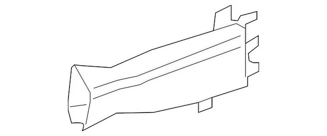 New Genuine BMW Air Duct Brake Left (2012-2019) OE 51748050399