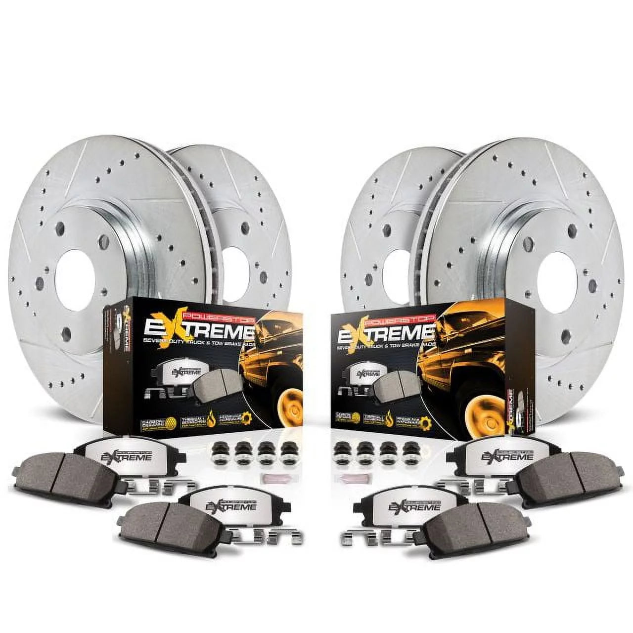 Power Stop Automotive Brakes Fits 2015 Chevrolet Tahoe