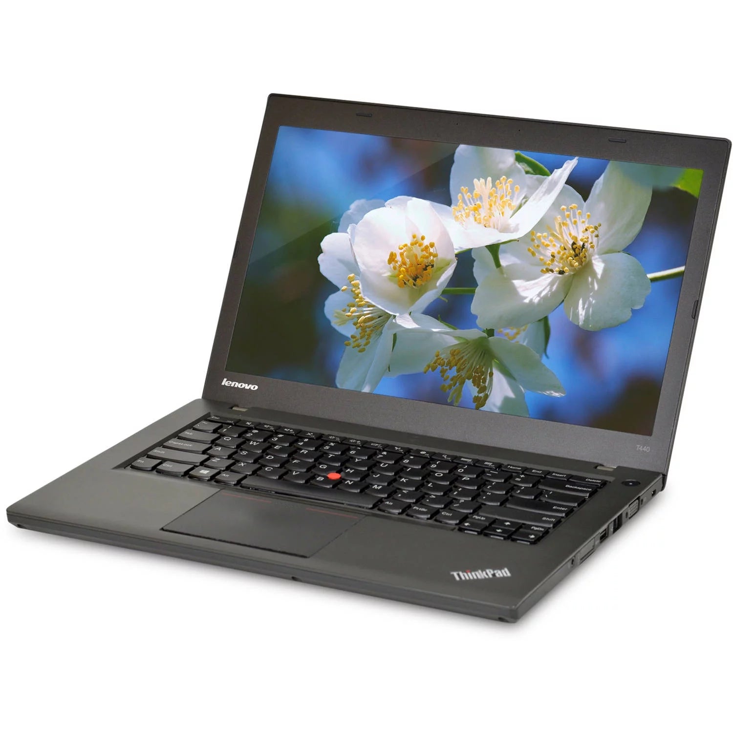 Used Lenovo ThinkPad T440 14 Laptop, Windows 10 Pro, Intel Core i5-4300U Processor, 8GB RAM, 240GB Solid State Drive