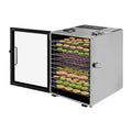 MIDUO 12 Trays 800W Commercial Food Dehydrator Stainless Steel Fruit Beef Meat Dryer Machine