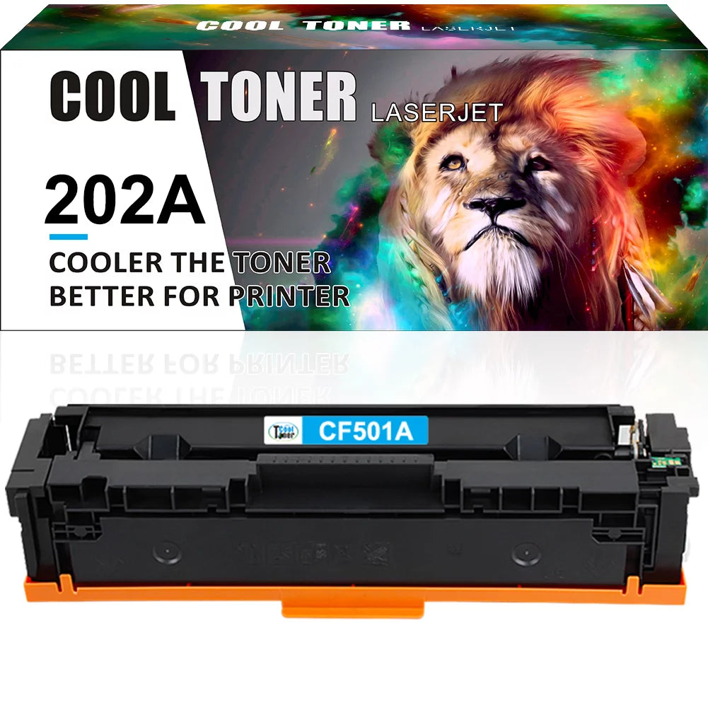 Cool Toner 1-Pack Compatible Toner Replacement for HP CF501A Color LaserJet Pro M254dw M254dn M254nw, MFP-M281fdw MFP-M281fdn MFP-M281cdw MFP-M280nw Printer Ink Cyan