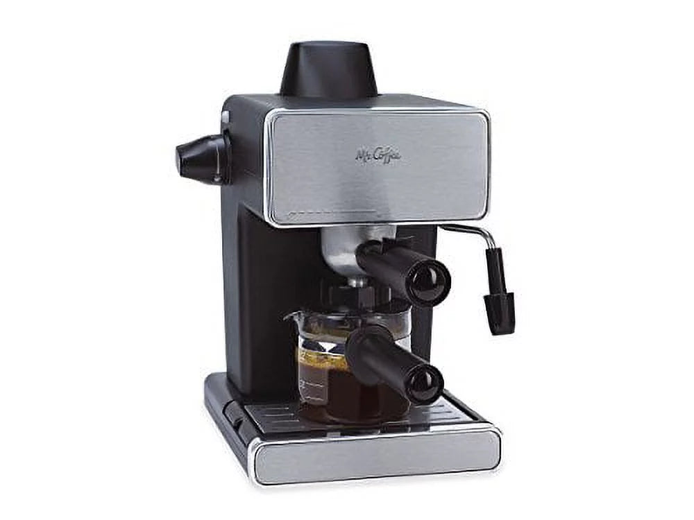 Mr. Coffee BVMC-ECM260 Espresso Coffee Maker- 4 Cup - Stainless Steel Black (Manufacturer Recertified)