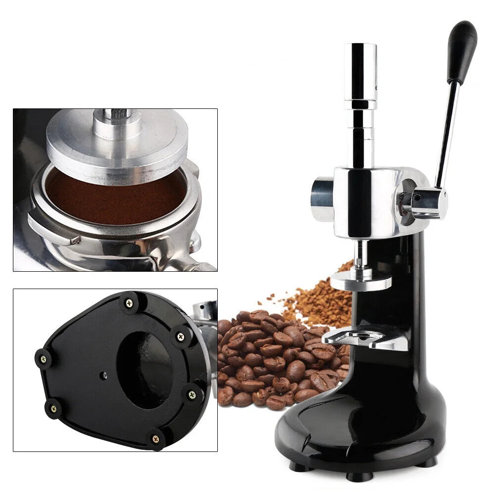 DENEST Commercial Coffee Tamper Barista Espresso Tamper Stainless Steel Coffee Grinder