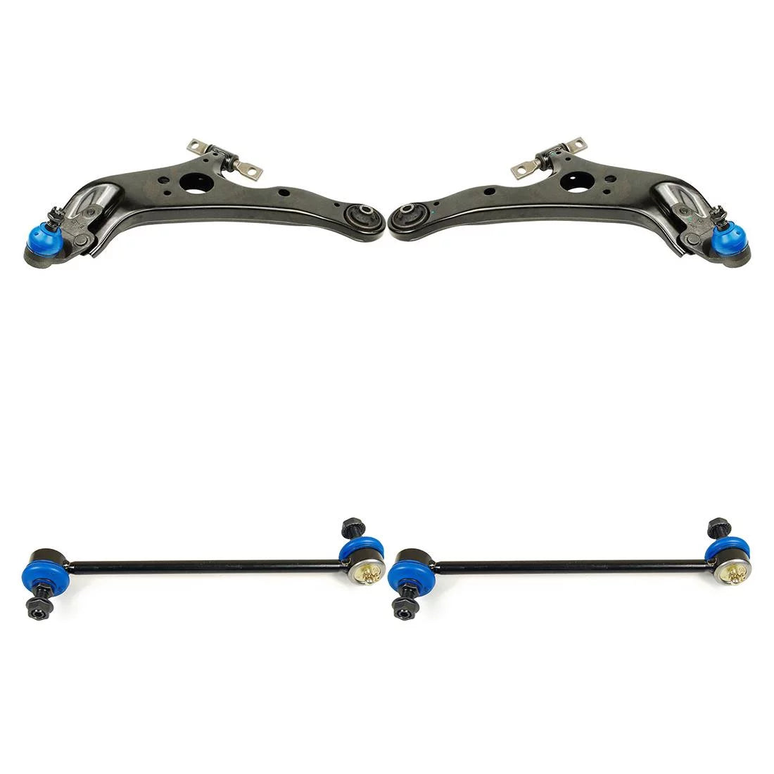 For Toyota Sienna 2011-2019 4 Front Front Lower Control Arm Sway Bar Link Kit