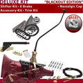American Shifter  518 Shifter Kit Black 23 in. Swan E Brake Cable Clamp Trim Kit for F549D