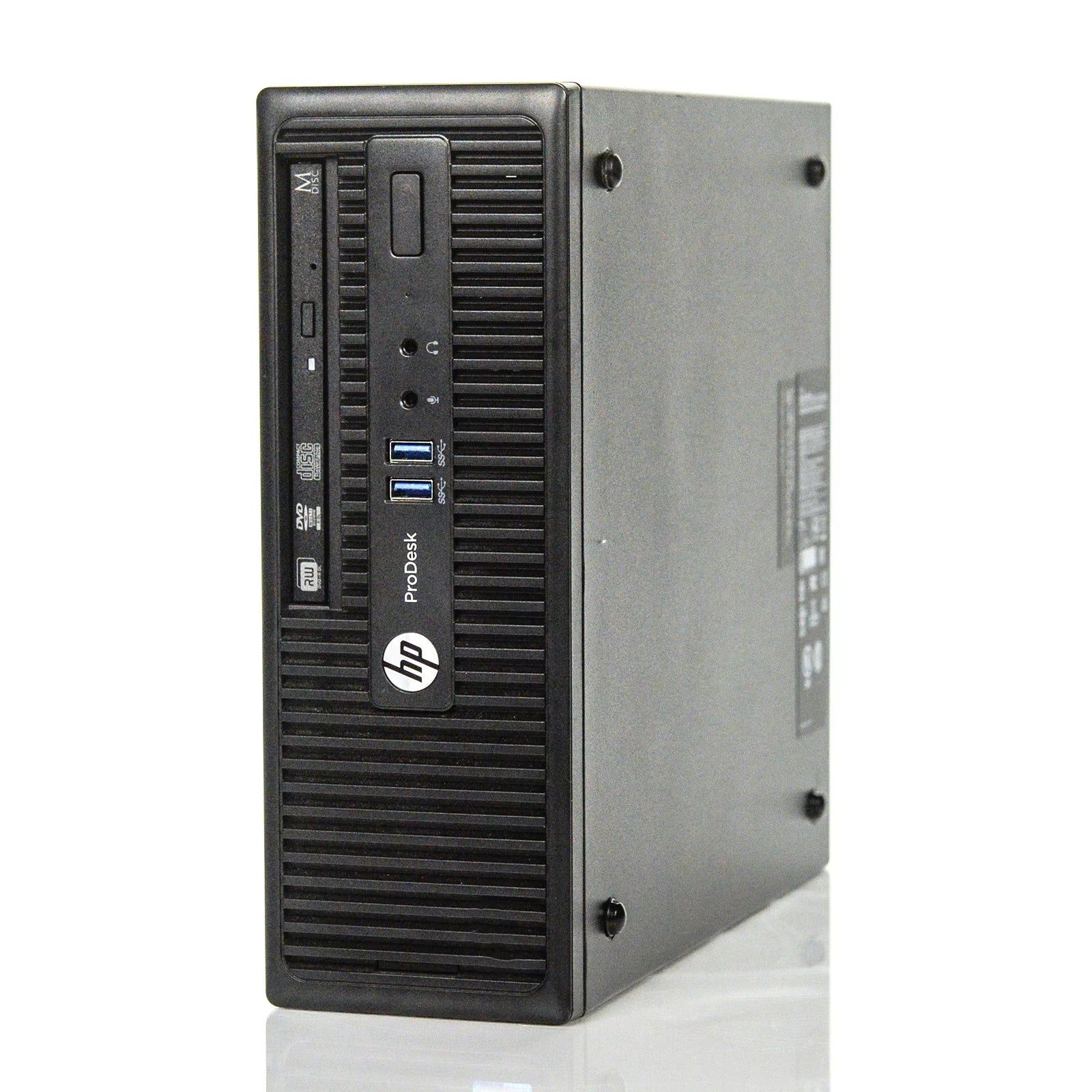 Restored HP ProDesk 400 G3 SFF i5-6500 3.20GHz Wi-Fi 16GB 256GB SSD Win 10 Pro 1 Yr Wty (Refurbished)