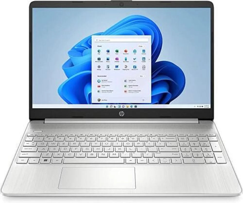 HP15.6 Inch Laptop, Intel Iris Xe Graphics, 12th Generation Intel Core Processor, 8 GB RAM, 256 GB SSD, Diagonal Full HD Display, Windows 11 Home, Dual Array Microphones, Wi-Fi 6 (15-dy5024nr, 2022)