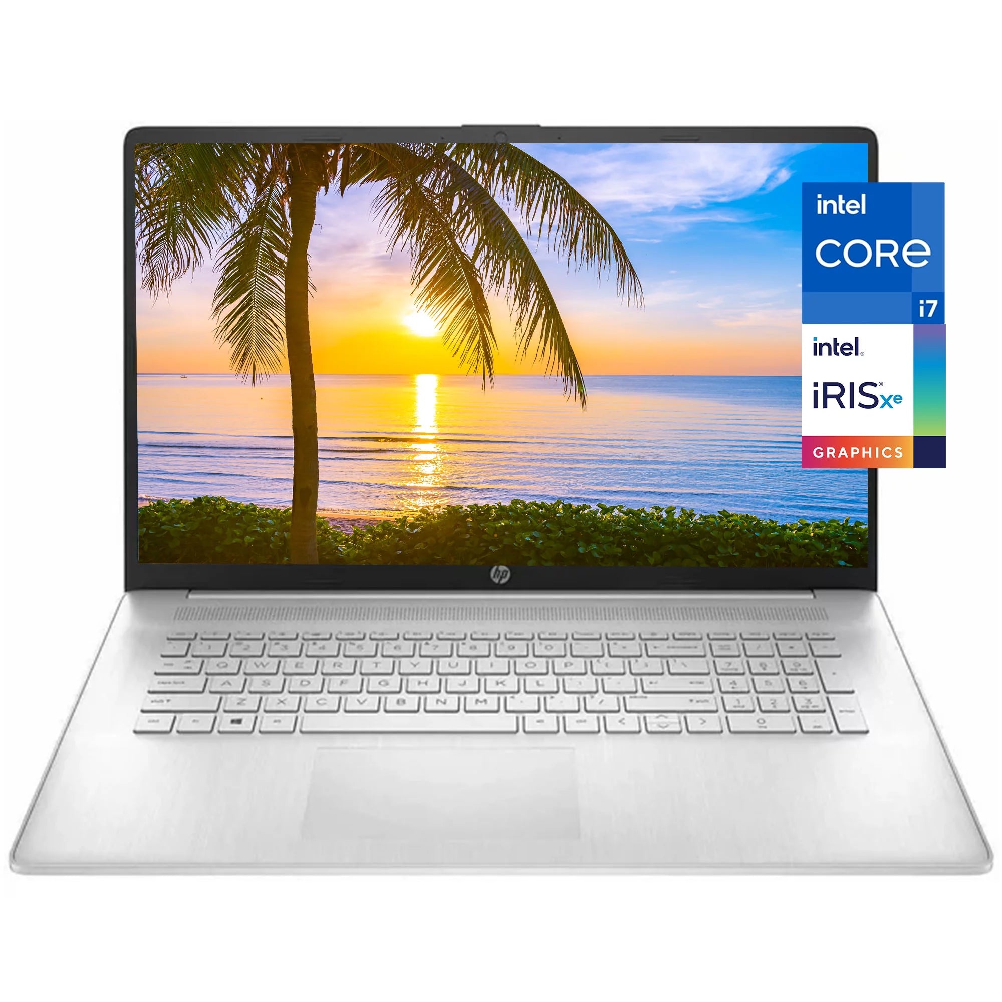 HP 17 17.3 HD+ Business Laptop Computer, 12th Gen Intel 10-Core i7-1255U, 8GB RAM, 512GB PCIe SSD, Iris Xe Graphics, Wi-Fi, BT, HDMI, Windows 11 Home, w/Office Accessories