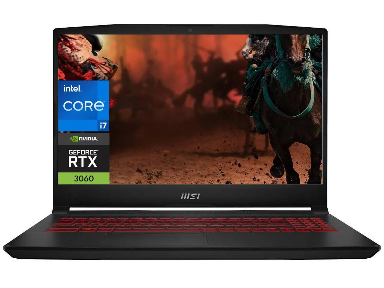 Newest MSI GF66 Katana Gaming Laptop, 15.6 FHD IPS 144Hz Display, 12th Gen Intel Core i7-12700H Processor, 32GB RAM, 1TB SSD, NVIDIA GeForce RTX 3060, Backlit Keyboard, Windows 11 Home, Cefesfy