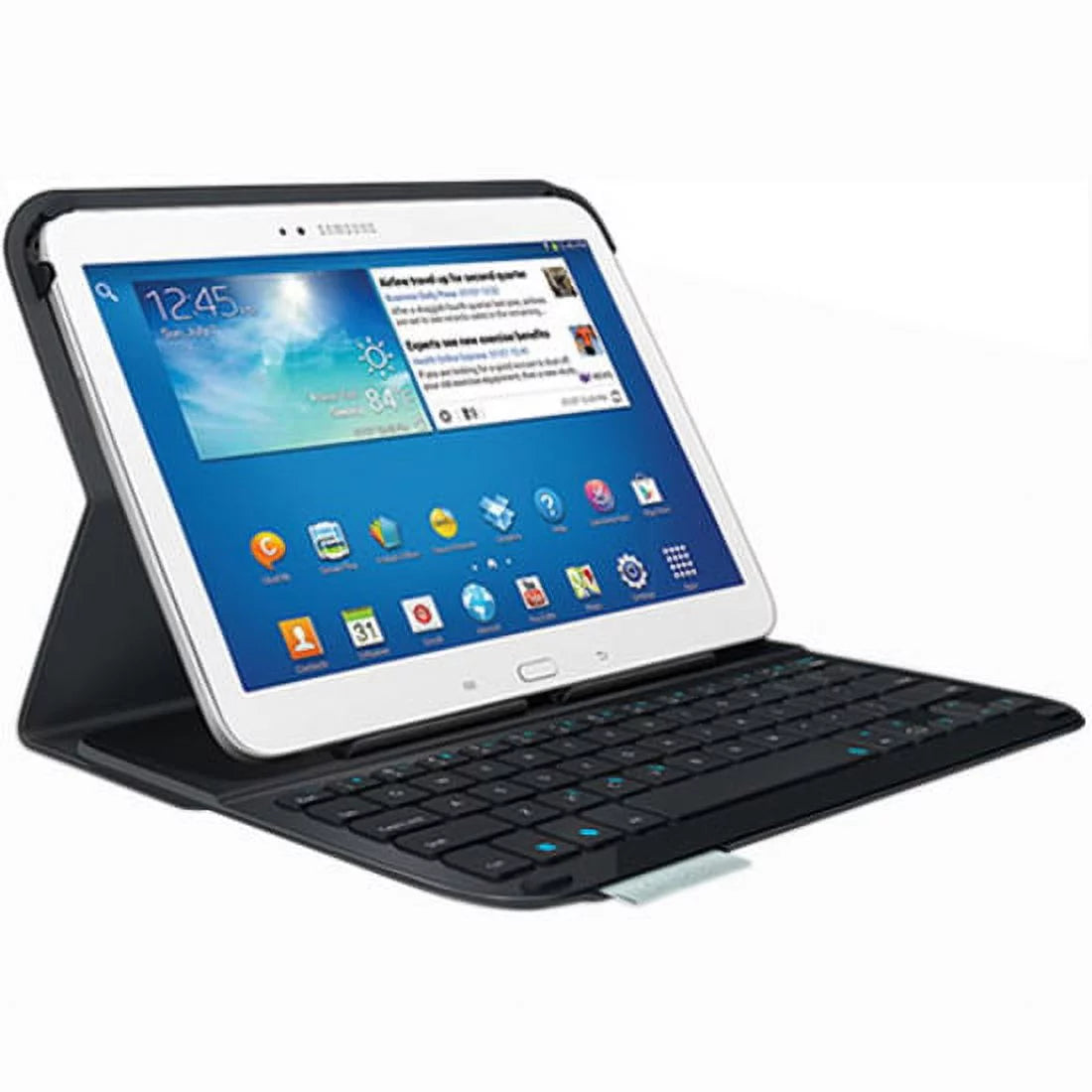 Logitech Ultrathin Keyboard/Cover Case (Folio) for 10.1 Tablet, Black