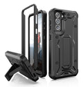 CaseBorne ArmadilloTek V Case for Samsung Galaxy S22 5G with Kickstand Full-Body Multi-Layer Rugged Screenless - Black