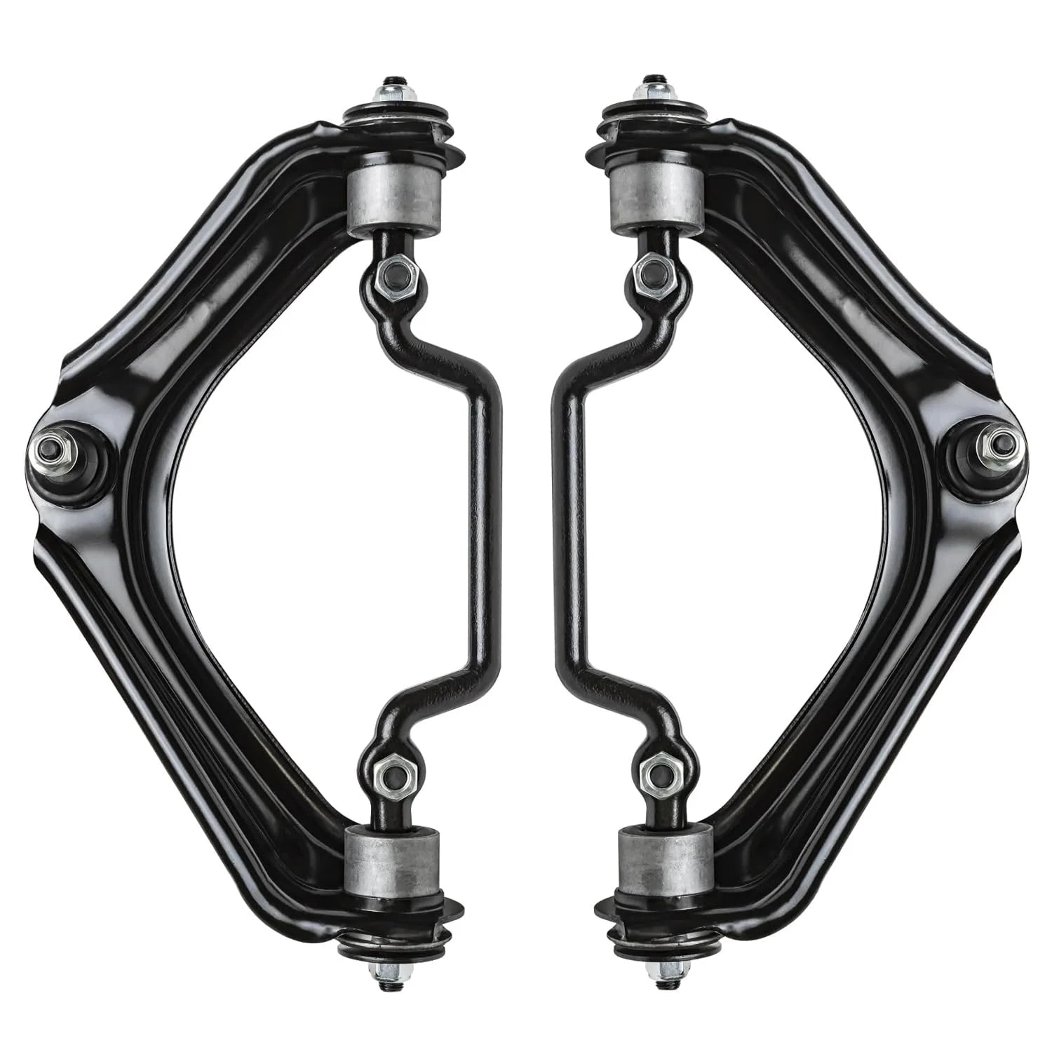 Detroit Axle - 2 Front Upper Control Arms w/Ball Joints for Ford Explorer Lincoln Aviator Mercury Mountaineer 2002 2003 2004 2005 Upper Control Arms & Ball Joints Assembly Replacement