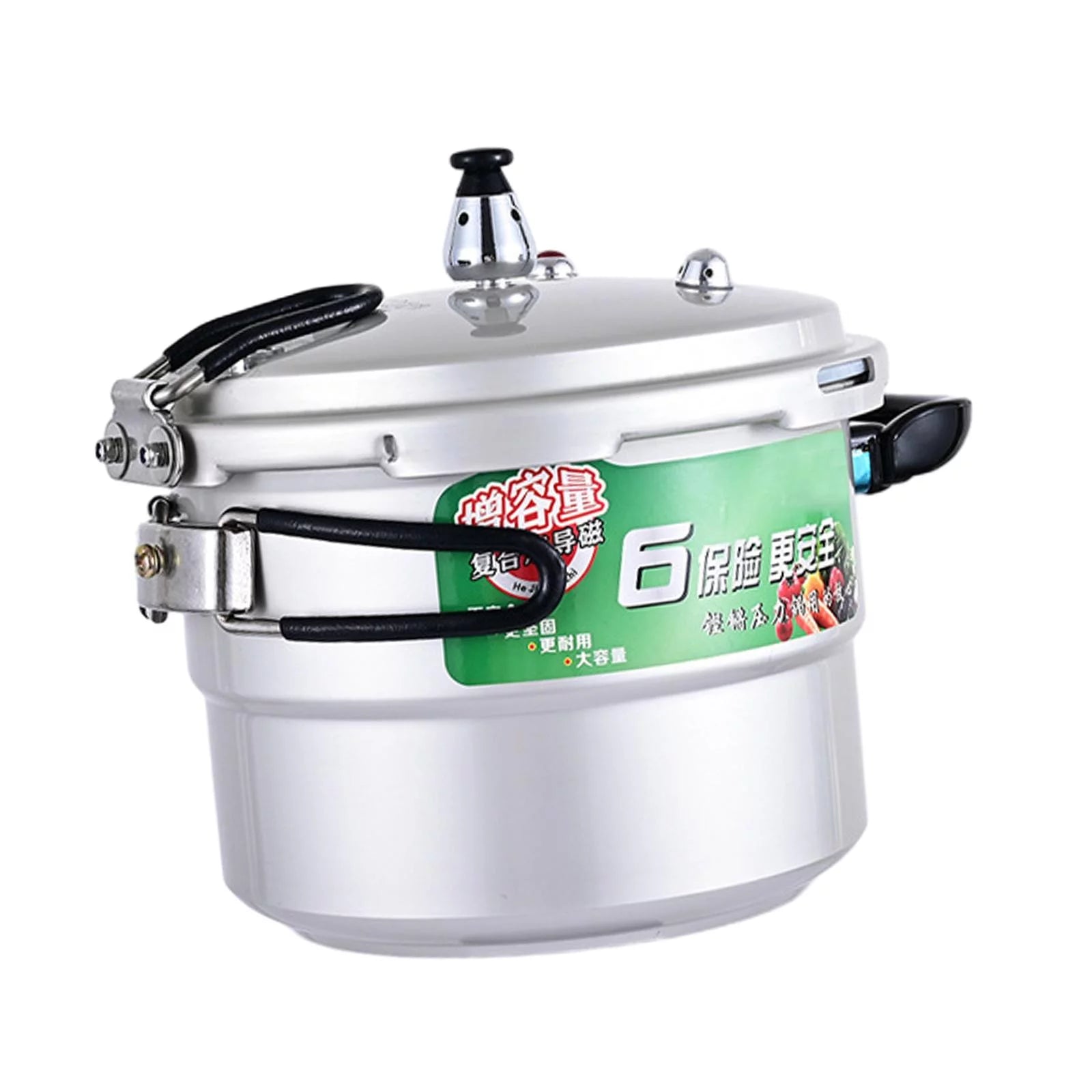 Aluminum Cooker Classic Cooker Slow Cooker Pressure Canner for Camping Outdoor 20cm
