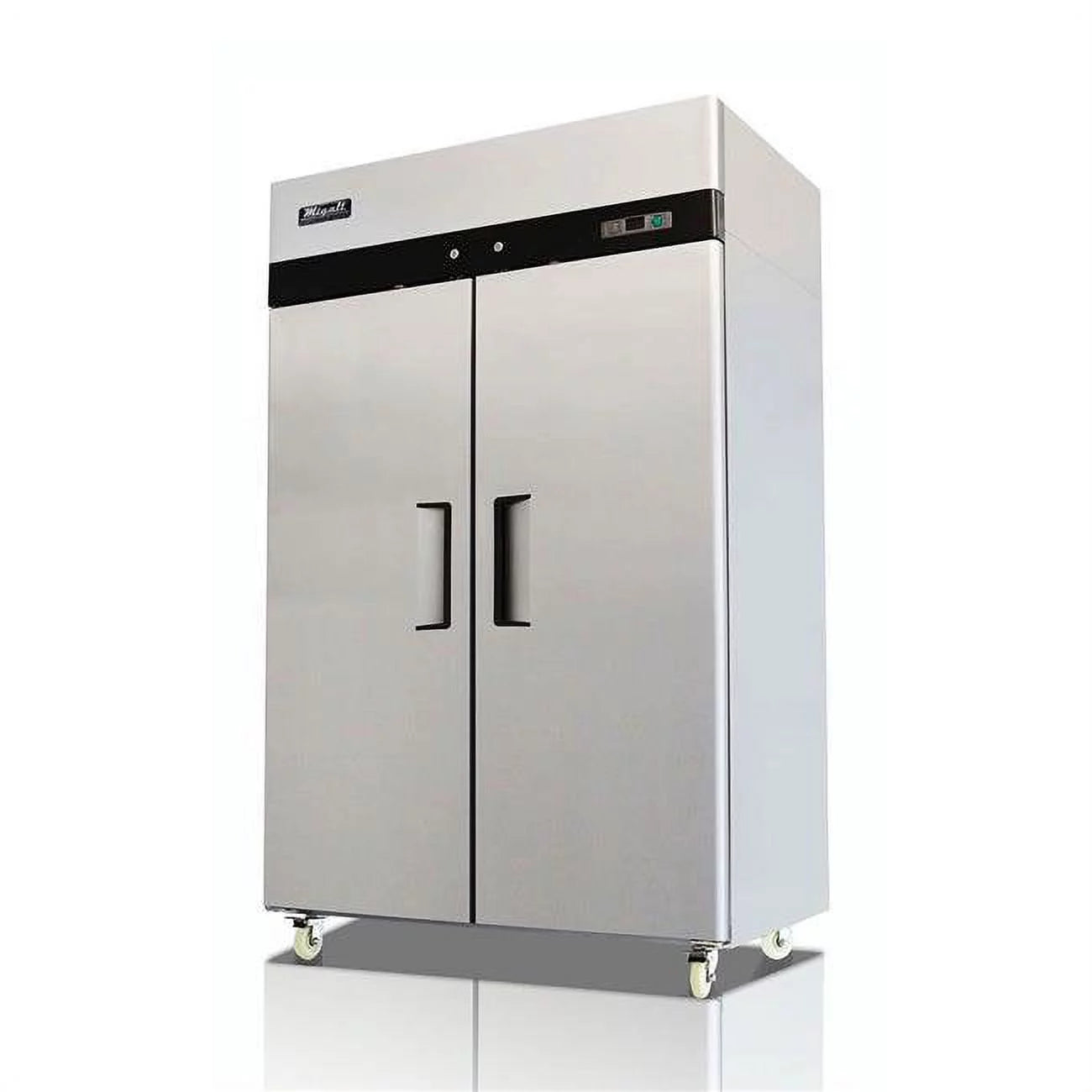 Migali C-2F-HC 51.7 in. 49.0 cu. ft. Competitor Series Freezer, Stainless Steel & Galvanized Steel