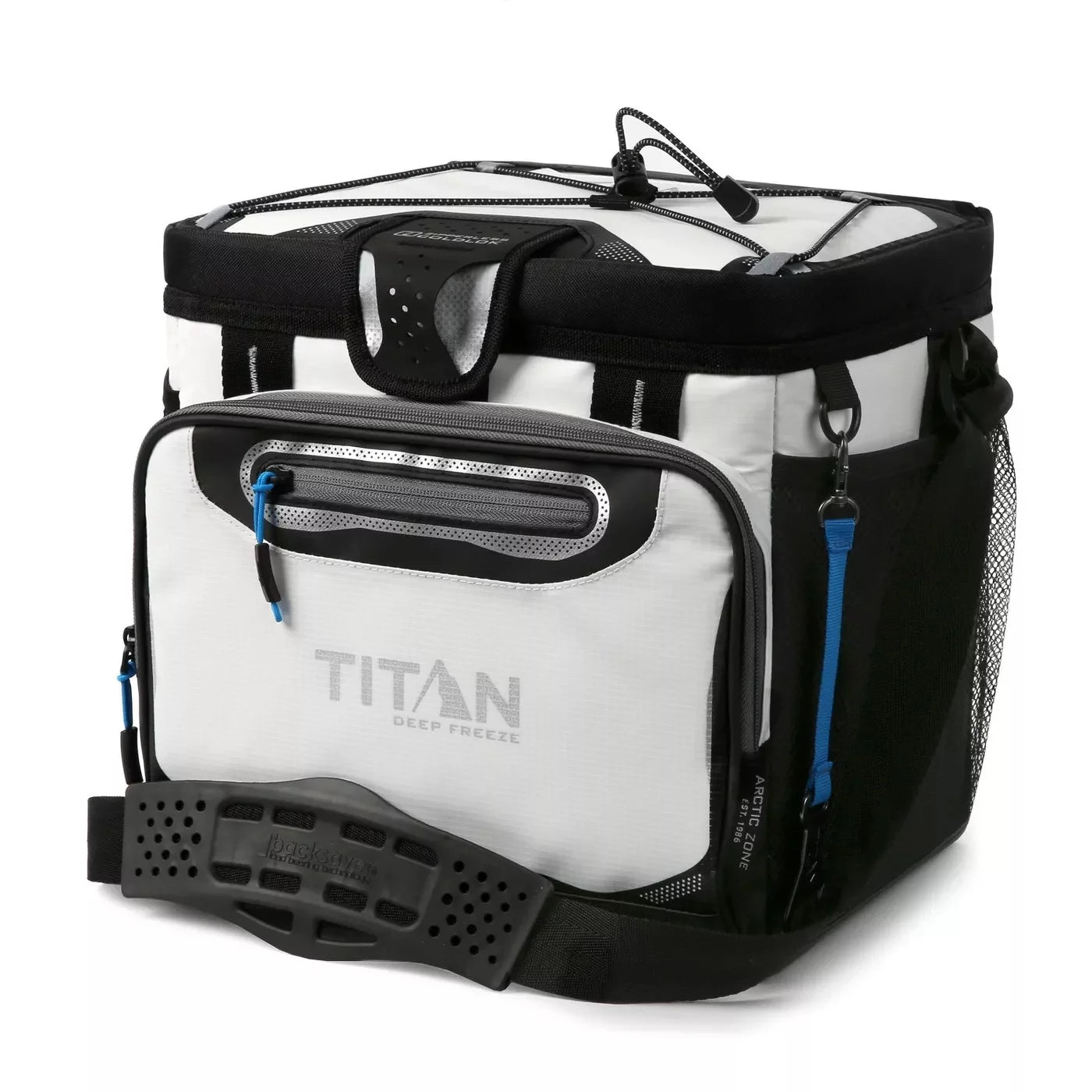 Arctic Zone Titan Deep Freeze Zipperless Hardbody 20 qt Cooler, White