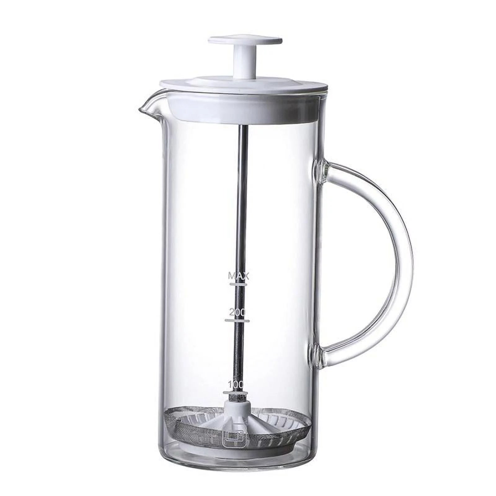 French Maker 16 Ounce Easy Pot Milk Frother for