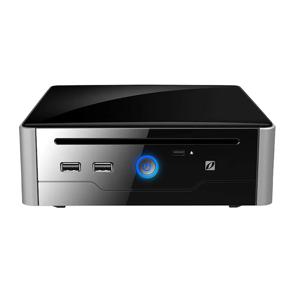 PARTAKER Powerful Mini Desktop Computer,Intel 4th Generation i3 Haswell CPU NUC,HTPC, Fan Mini PC i3 4000M with 16GB Ram 128 GB SSD 1TB HDD, Intel HD Graphics 4600, 1DVI,1COM,1HDMI,6USB,1DVD