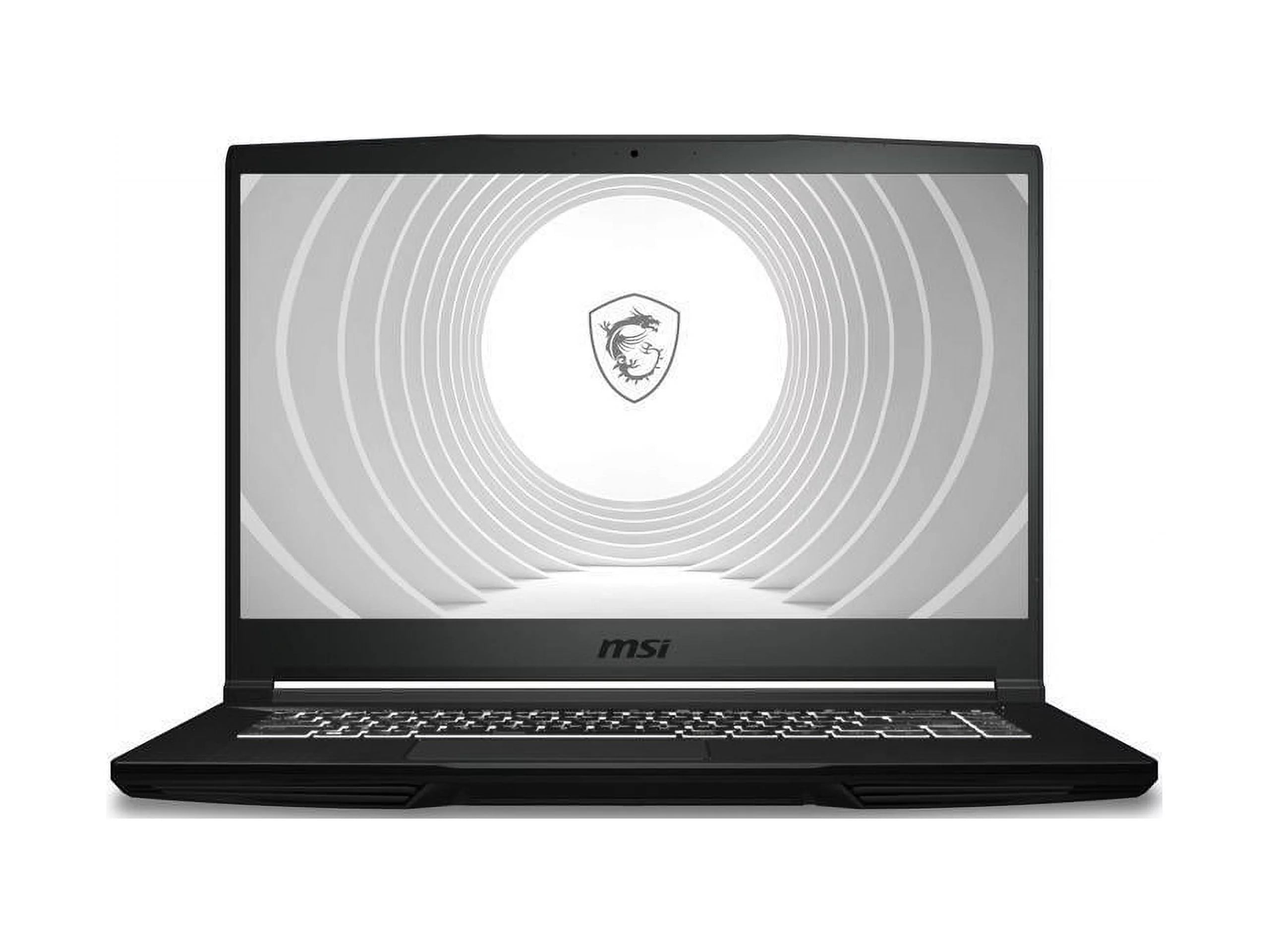 MSI Mobile Workstation Intel Core i7 11th Gen 11800H (2.30GHz) 16GB Memory 512 GB PCIe SSD NVIDIA RTX A1000 15.6 Windows 11 Pro 64-bit CreatorPro M15 A11UIS-1292US