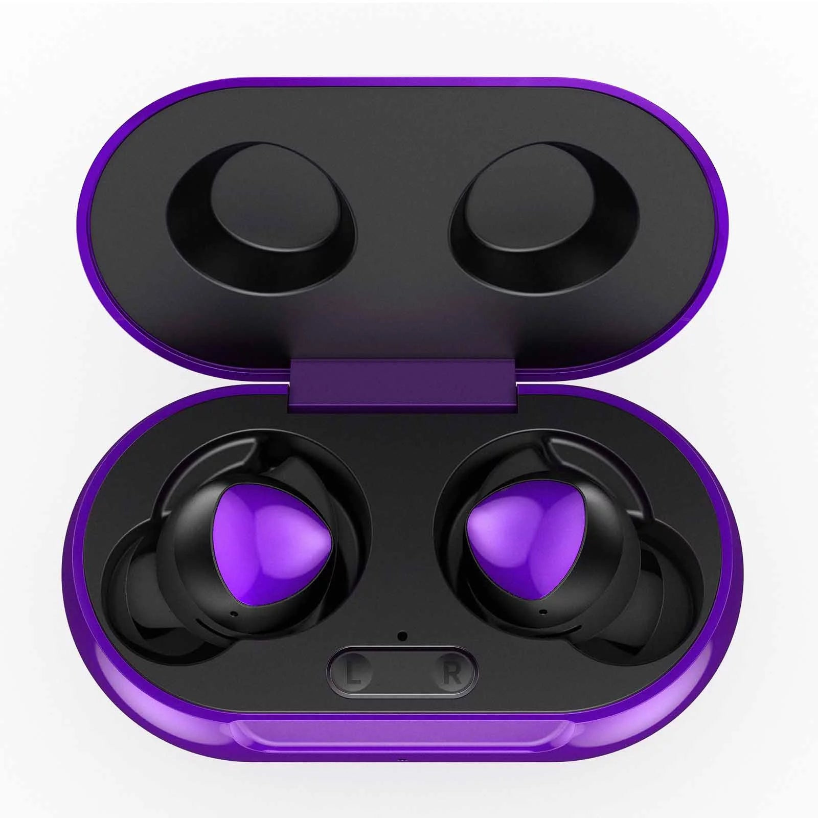 UrbanX Street Buds Plus True Bluetooth Wireless Earbuds For 8A Prime With Active Noise Cancelling (Charging Case Included) Purple