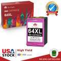 High Yield 64XL Tri Color Ink Cartridge Replacement for HP Ink 64 Color for Envy Photo 7858 7855 7155 6255 6252 7120 6232 7158 7164 Envy 7200 ( 1 Pack)