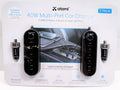 **2 PACK* Atomi 40W Multi-Port Car Charger 2 USB-C Ports + 4 Smart USB Ports NEW