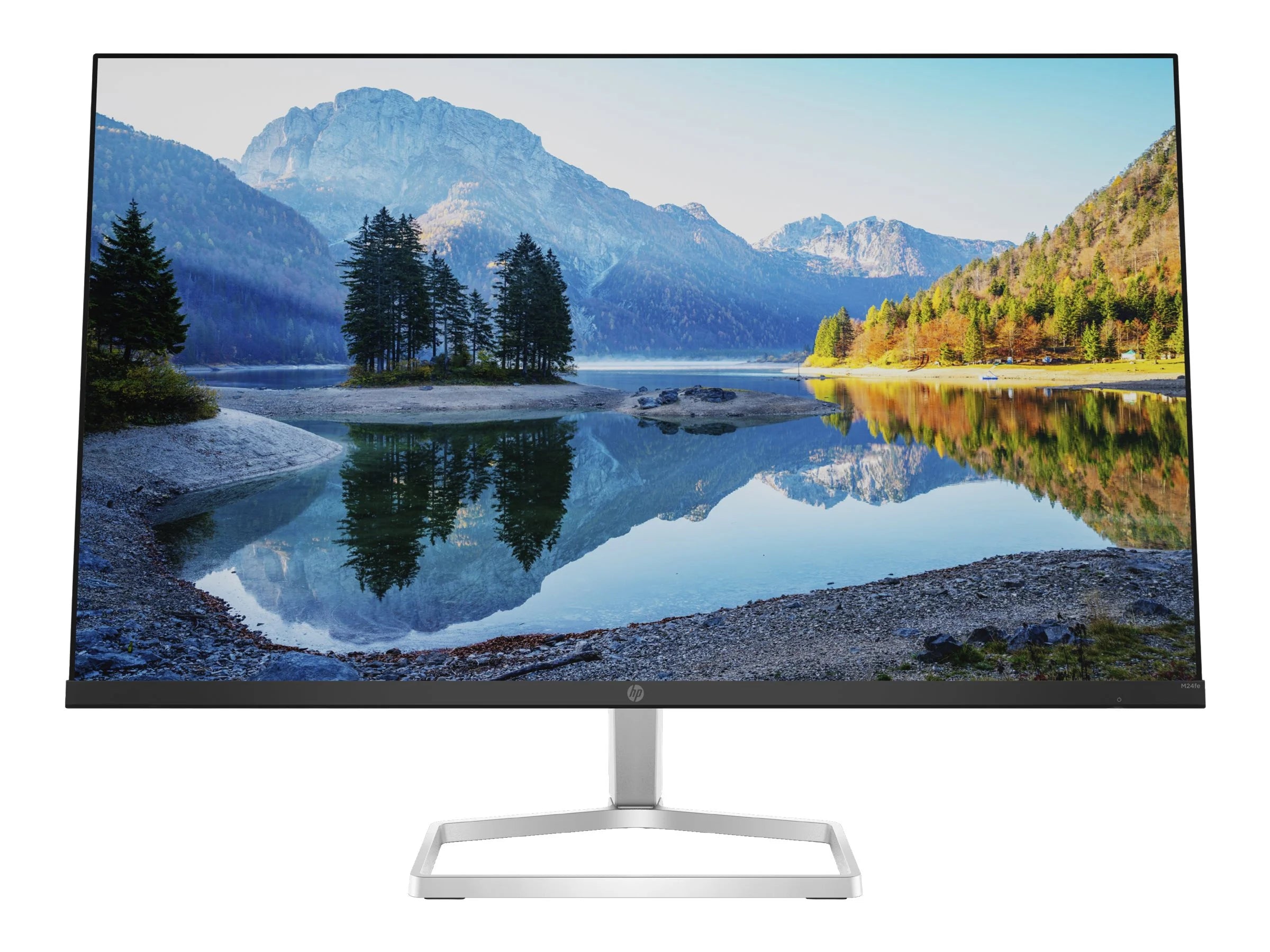HP M24fe - LED monitor - 24 (23.8 viewable) - 1920 x 1080 Full HD (1080p) @ 75 Hz - IPS - 300 cd/m?????? - 1000:1 - 5 ms - HDMI - for Victus by HP Laptop 15, 16; Laptop 14, 15, 17; Pavilion x360 Laptop