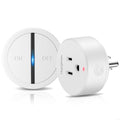 HAPYTHDA Wireless Home Outlet with Remote Control,15A/1500W, 500ft RF Range Remote Light Switches Kit with Anti-Surge 4000V