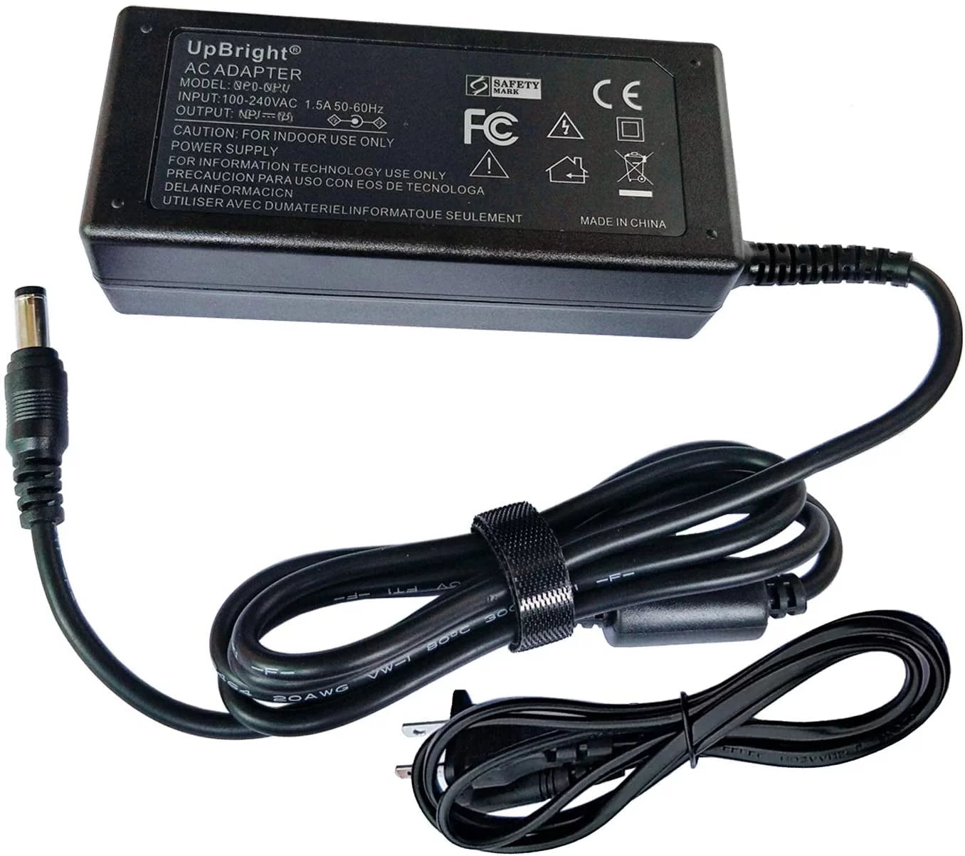 UpBright 14V AC Adapter Compatible with Samsung AD-3014N AD3014N SB110 SB300 BN44-00394D BN44-00394P AD-4014B A3514_DHS A3514_DPN A3514_DHSC AD4014B A3514DHS A3514DPN A3514DHSC LCD TV Monitor 14VDC 3A