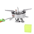 Arealer BRS-10 Portable Camping Picnic Split-Type Stainless Steel Butane Gas Stove Cooker Big Power Large Blaze