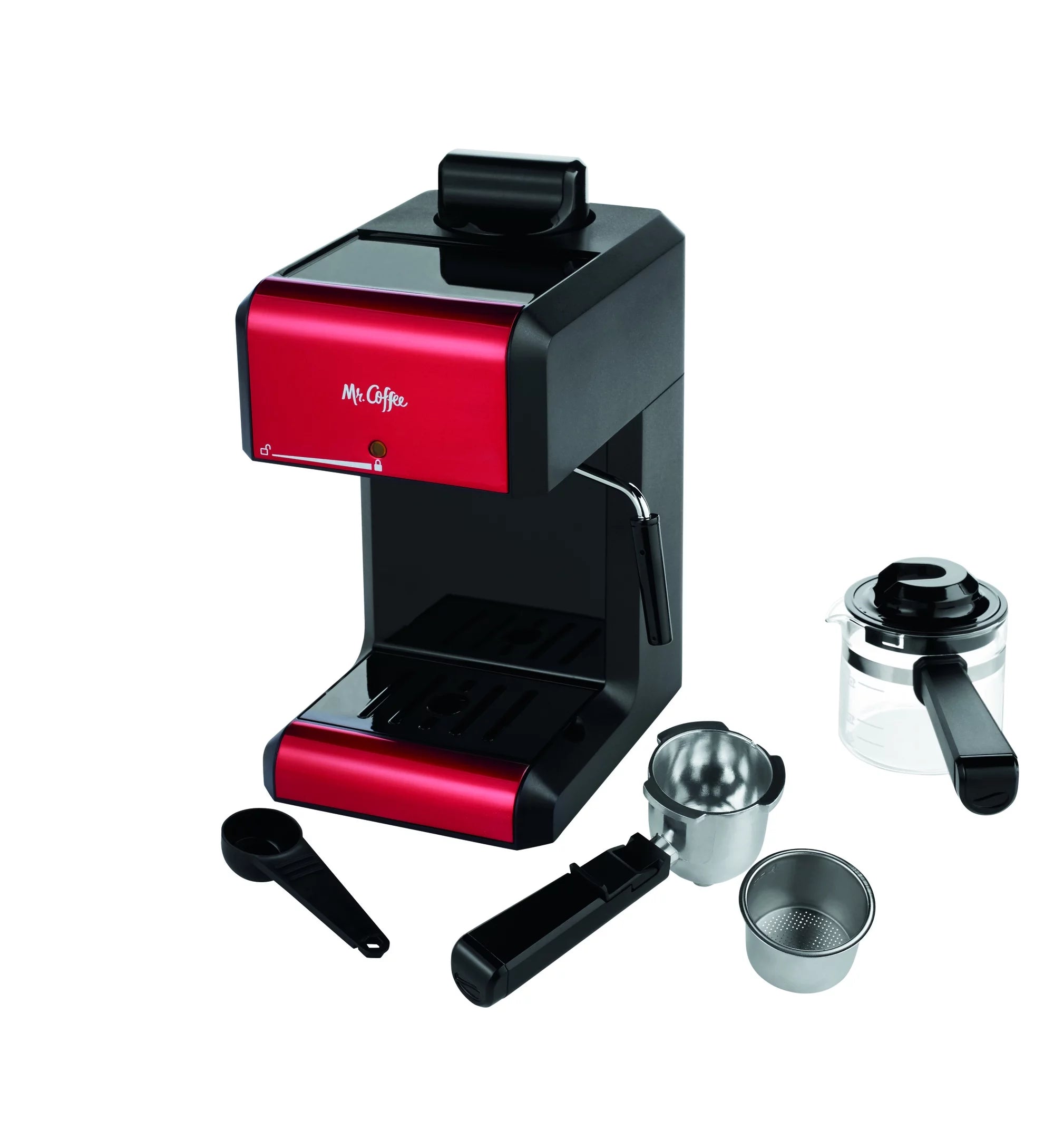 Mr. Coffee Red Espresso Maker