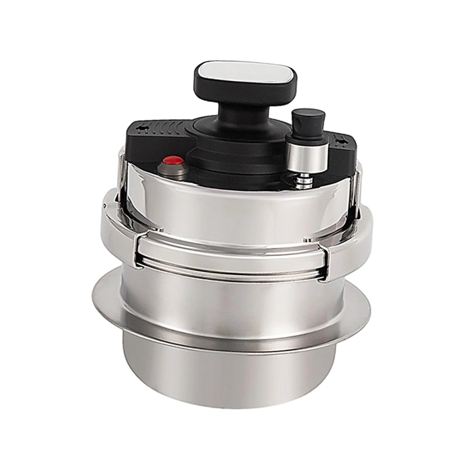 CUTICATE Mini , 1.2L Gas Induction Cooker, Camping Portable Stovetop Rice Cooker Stainless Steel Cooker