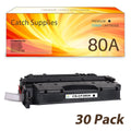 80A | CF280A Black Toner Cartridge CF280AD1 Replacement for HP Pro 400 Pro MFP M425dn Pro 400 M401n M401dne M401dw M401dn Printer Ink (30-Pack)