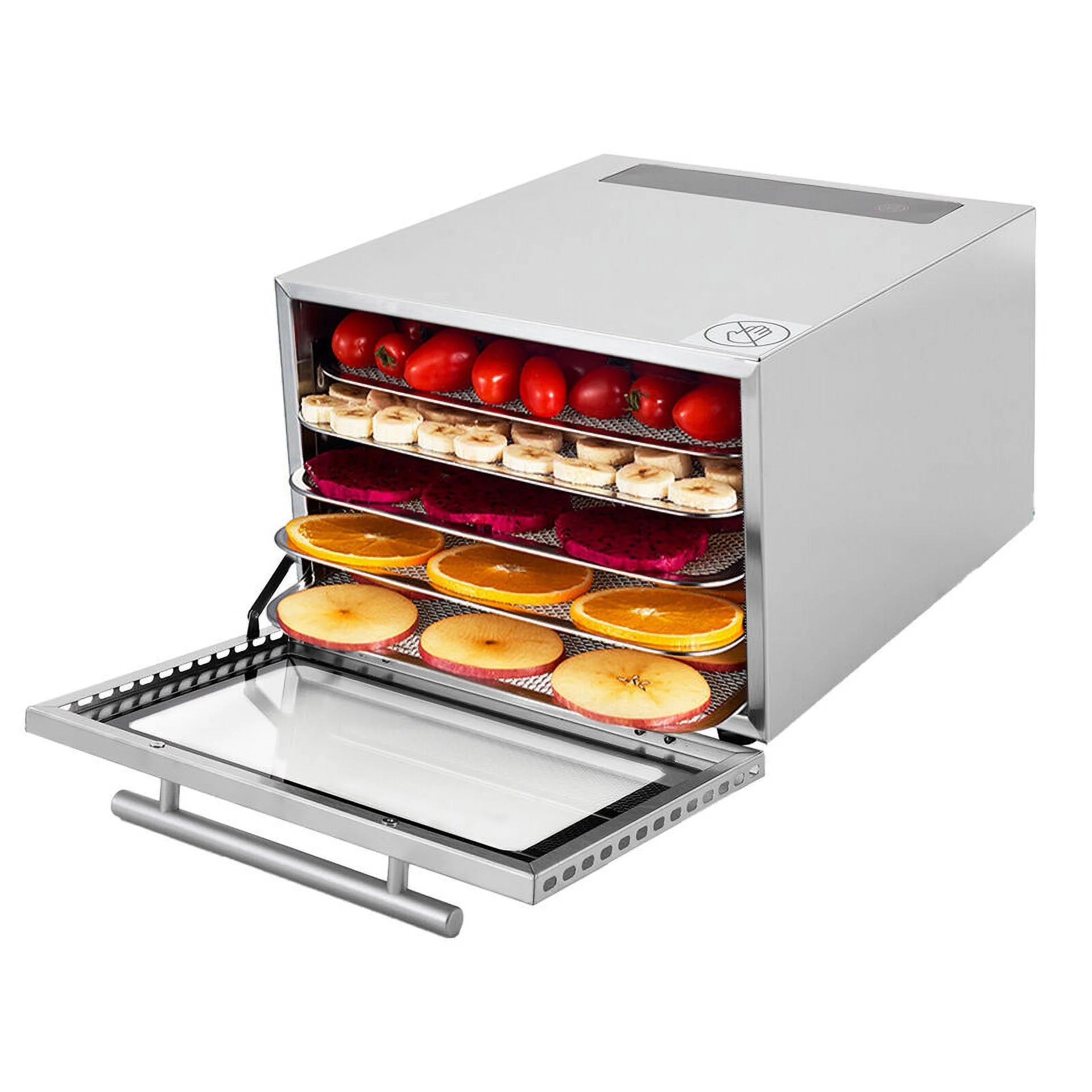 MIDUO 5 Trays Commercial LED Food Dehydrator for Jerky/Meat 400W Fruit Dryer Machine TOP