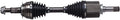 Bodeman Front LEFT CV Axle Drive Shaft Driver Side Fits 2010-2016 Chevy Equinox GMC Terrain V6