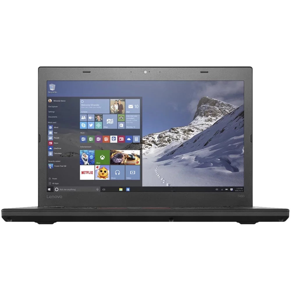 Used Lenovo T540P 15.6 Laptop, Windows 10 Pro, Intel Core i5-4400 Processor, 16GB RAM, 500GB Solid State Drive
