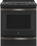 GE APPLIANCES JS760FPDS  SLIDE IN ELECTRIC RANGE White