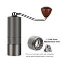 Manual Coffee Grinder Hand Stainless Steel Conical Burr Settings Adjustable Espresso Coffee Grinder Hand Coffee Grinder for Home