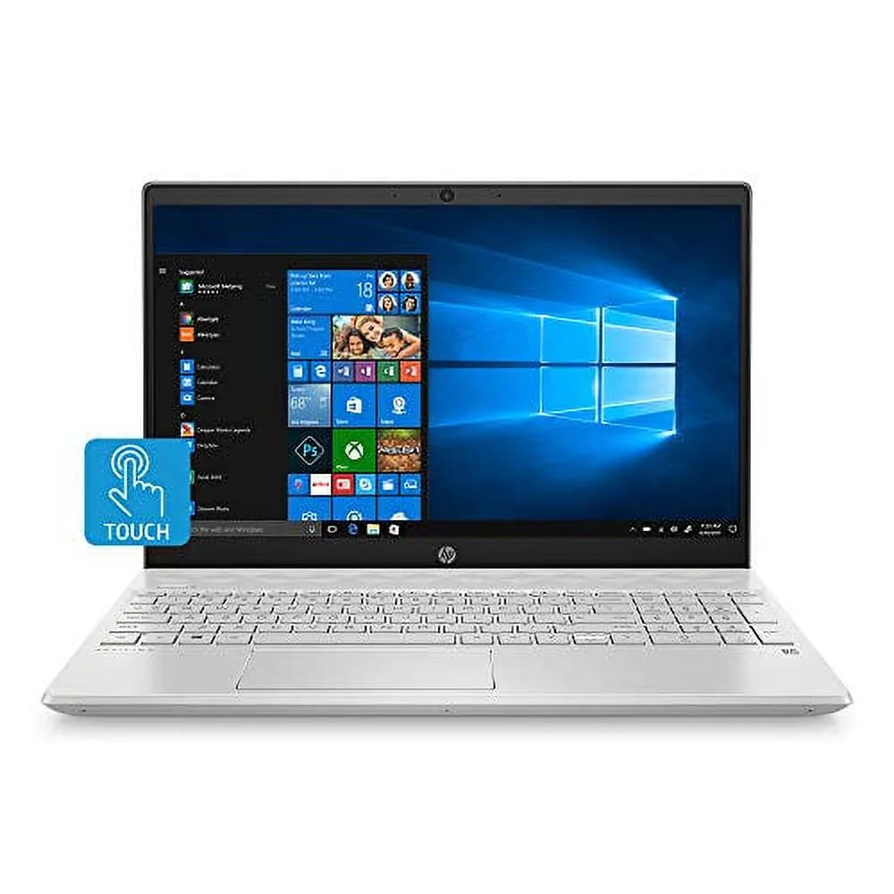 HP Pavilion 15-Inch HD Touchscreen Laptop, 10th Gen Intel Core i5-1035G1, 8 GB RAM, 512 GB Solid-State Drive, Windows 10 Home (15-cs3010nr, Mineral Silver)