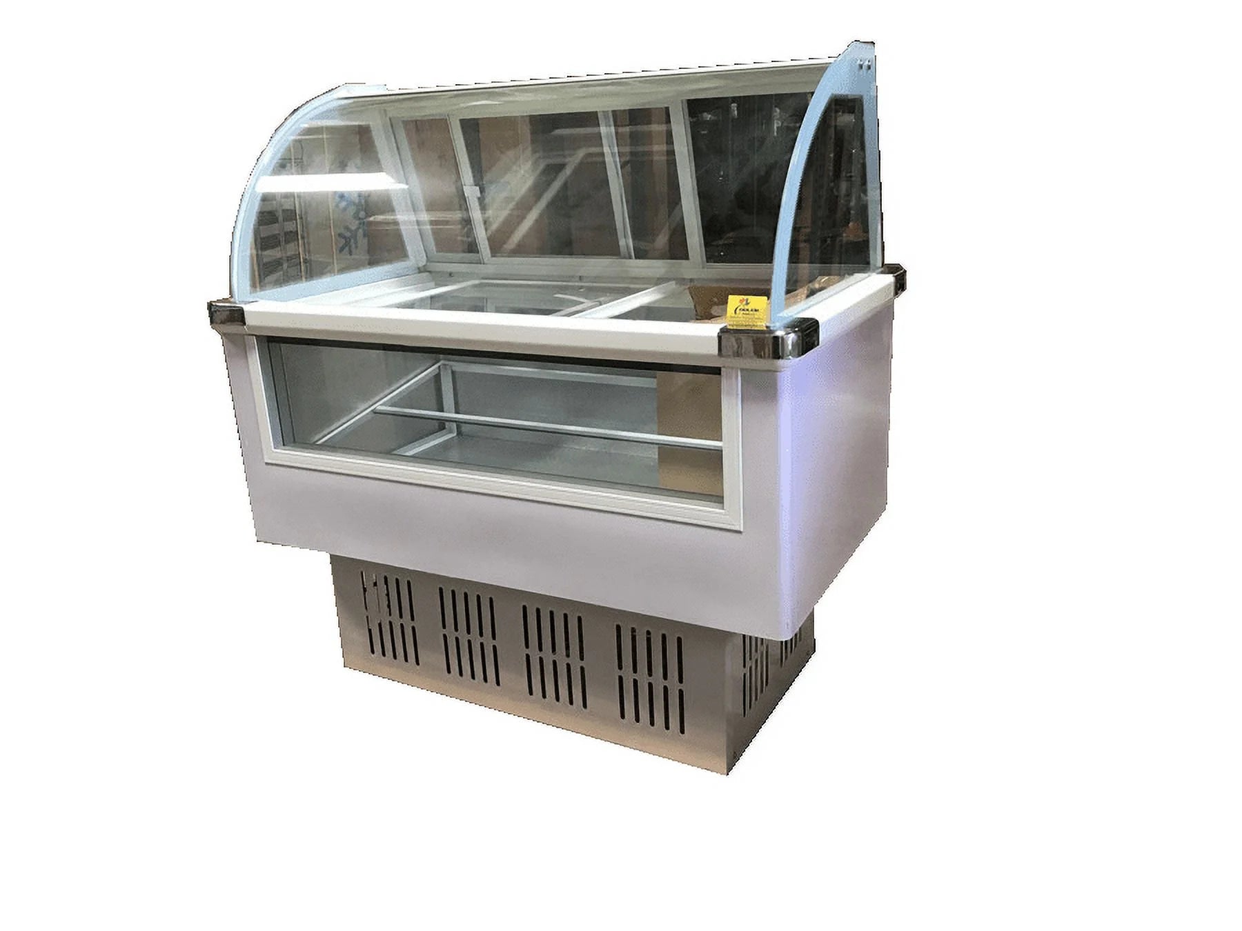 46 in. Commercial Ice Cream Display Popsicle Freezer, 13 Cu. ft.