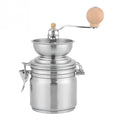 OUNONA Grinder Coffee Manual Bean Mills Stainless Steel Machine Metal Hand Conical Burr Kitchen Tool