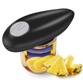 TSV Electric Can Opener, Automatic Cutting, Smooth Edge, Battery Operated, Great for Senior with Arthritis, Black