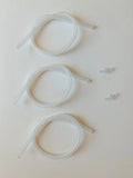 Jura 3X Milk Hose Tube (36Cm) For Frothing Nozzles + 2X Connectors #72249