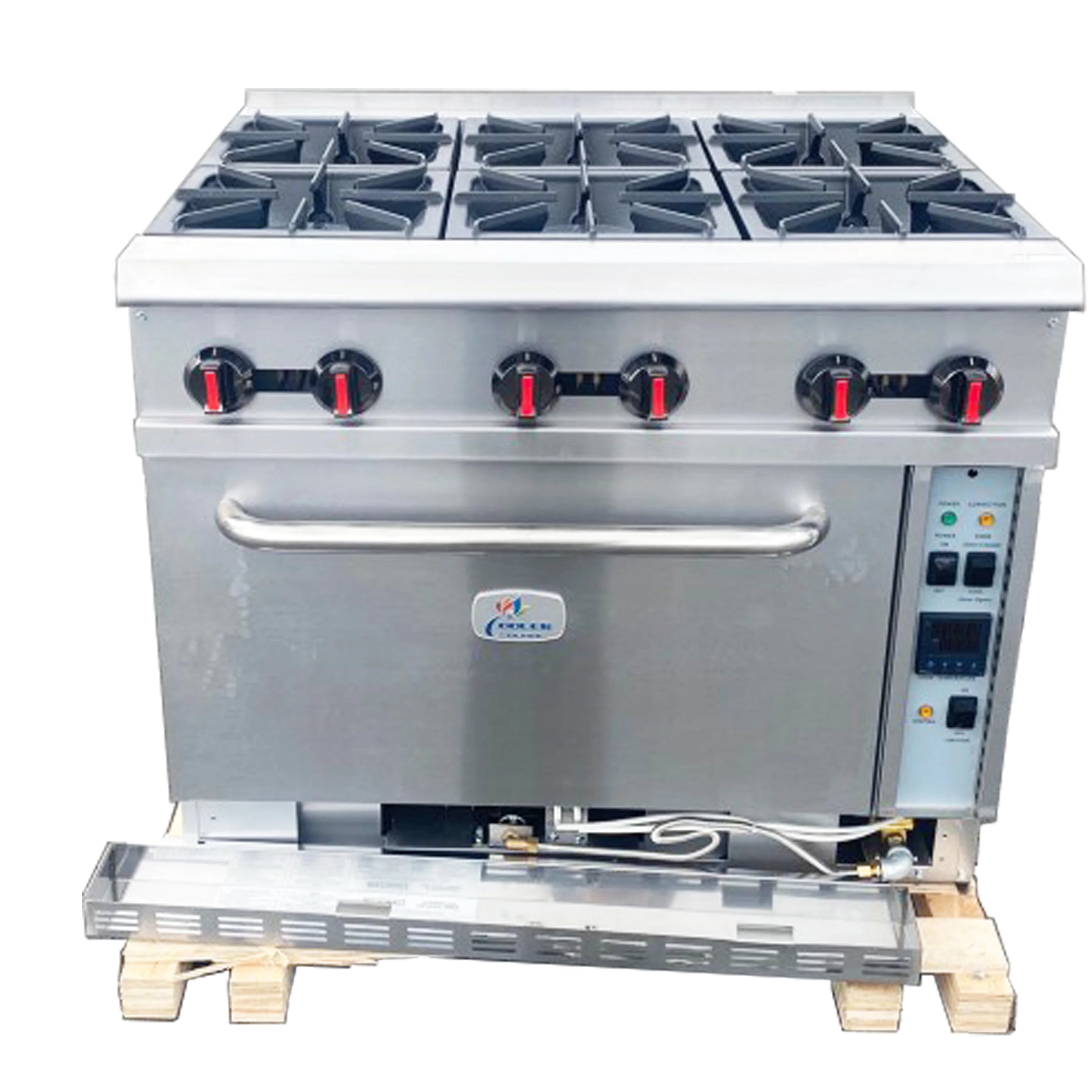 36 ins 6 Burner Convection Oven range NSF RGR-36C
