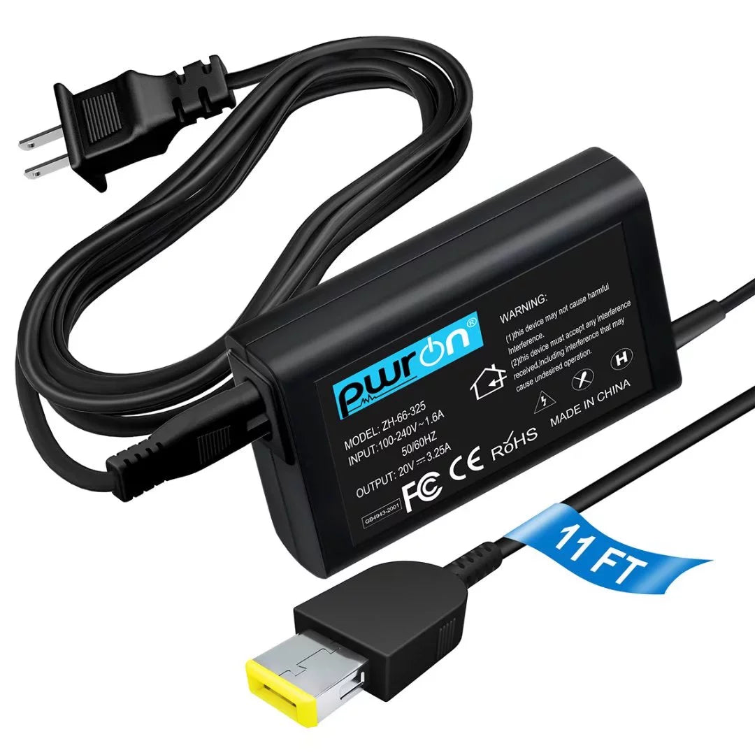 PwrON Compatible AC Adapter Charger Power Cord Replacement for Lenovo Touch B40 B50-30 B50-45 B50-70 Supply