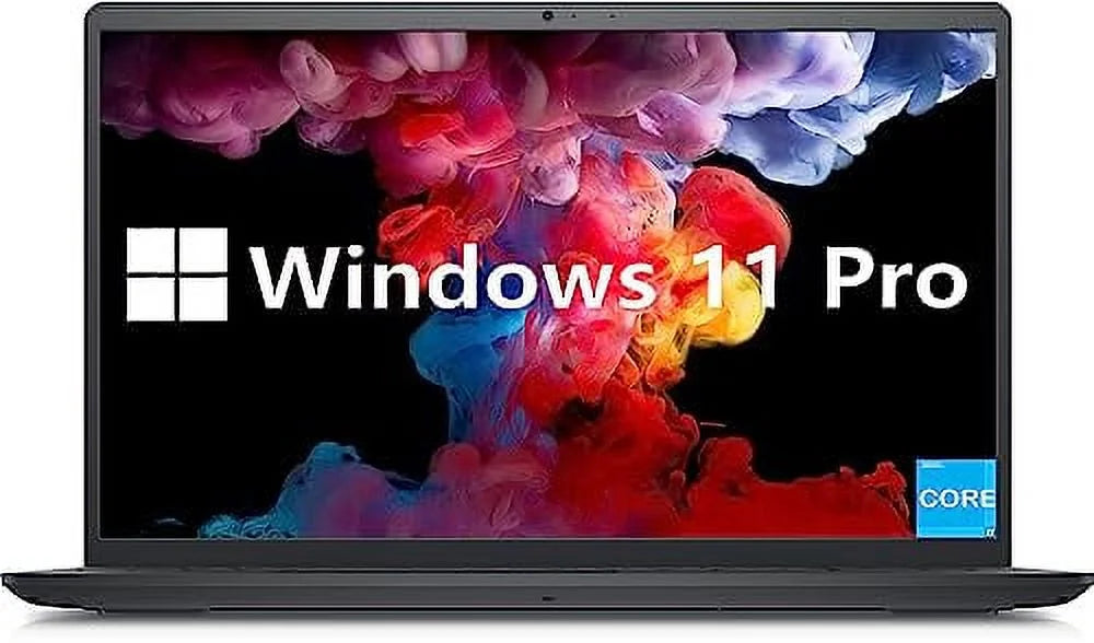 Dell Inspiron 15 3000 Laptop, 12th Gen Intel i7-1255U, 32GB RAM, 1TB SSD, Windows 11 Pro, 15.6 Inch FHD Display, SD Card Reader, HDMI, for Business and Student, Carbon Black